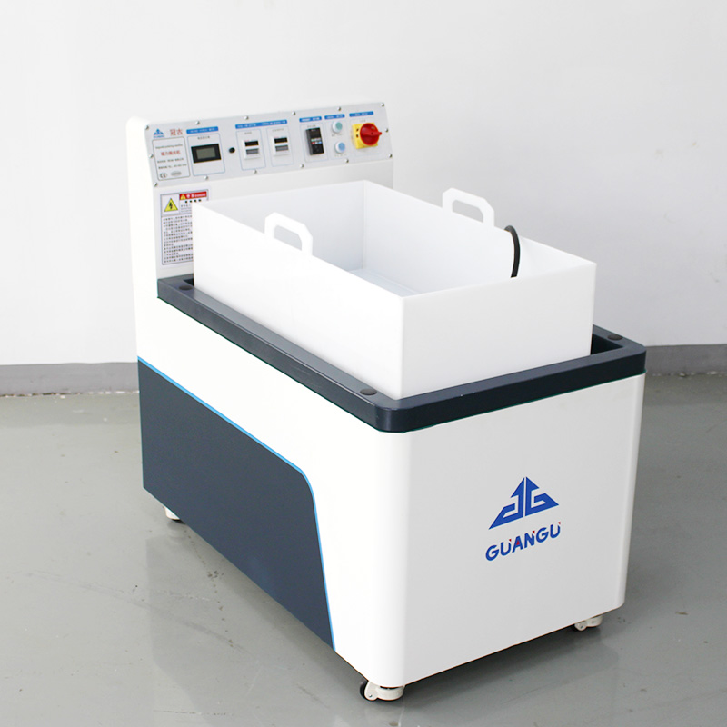 Magnetic Polishing Machine for Titanium-Magnesium-Aluminum Alloy